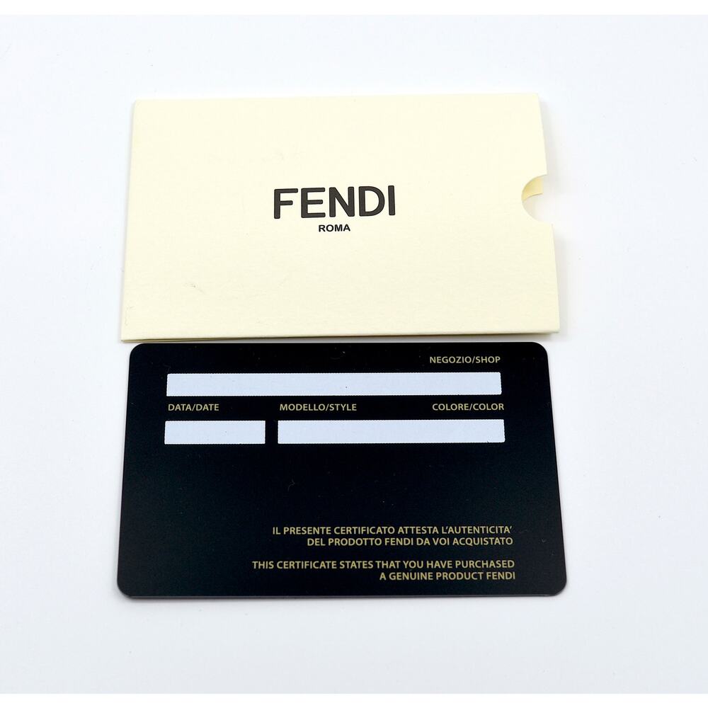 NEW! FENDI FE40112I 57F BEIGE BROWN GRADIENT AUTHENTIC SUNGLASSES - Picture 12 of 12